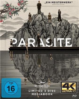 Parasite (2019) (Cover A, Limited Edition, Mediabook, 4K Ultra HD + 2 Blu-rays)