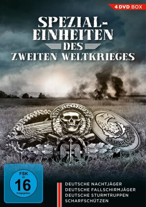 Spezialeinheiten des Zweiten Weltkrieges (4 DVDs)