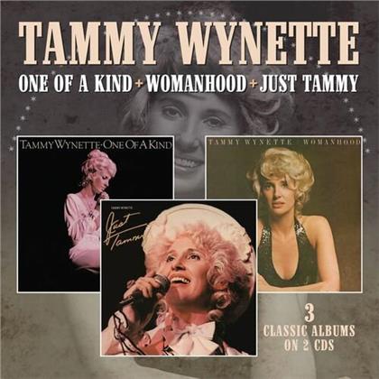 Tammy Wynette - One Of A Kind / Womanhood / Just Tammy (2 CDs)