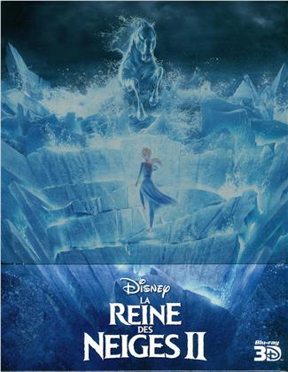 La Reine des Neiges 2 (2019) (Edizione Limitata, Steelbook, Blu-ray 3D + Blu-ray)