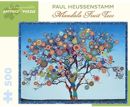 Paul Heussenstamm: Mandala Fruit Tree - 500-Piece Jigsaw Puzzle