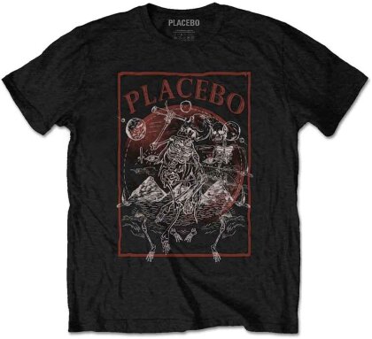 Placebo Unisex T-Shirt - Astro Skeletons