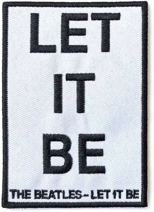 The Beatles Standard Woven Patch - Let It Be