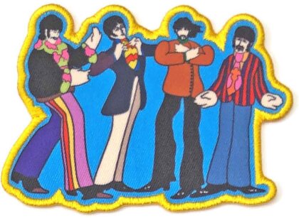 The Beatles Standard Woven Patch - Yellow Submarine Sub Band