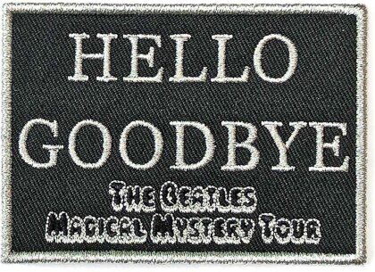 The Beatles Standard Woven Patch - Hello Goodbye