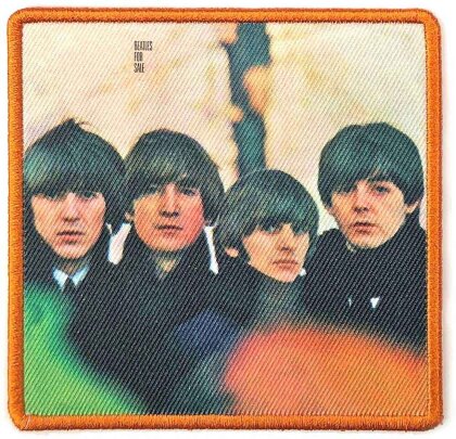 The Beatles Standard Printed Patch - Beatles for Sale Album Cover