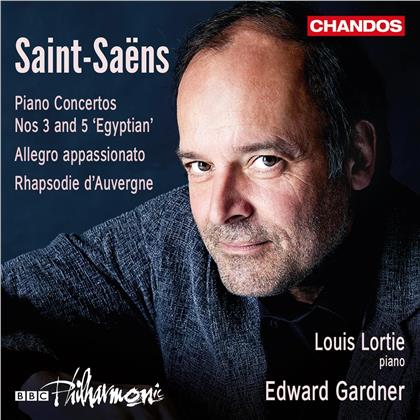 Camille Saint-Saëns (1835-1921), Edward Gardner & Louis Lortie - Piano Concertos 3 & 5