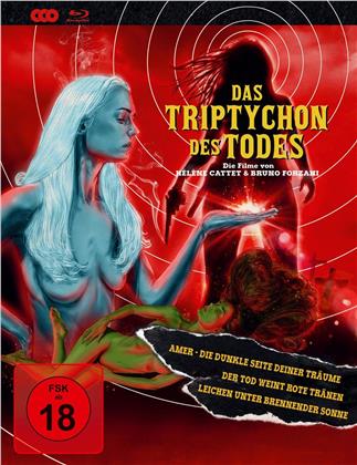 Das Triptychon des Todes - Amer / Der Tod weint rote Tränen / Leichen unter brennender Sonne (Limited Edition, Mediabook, 3 Blu-rays)
