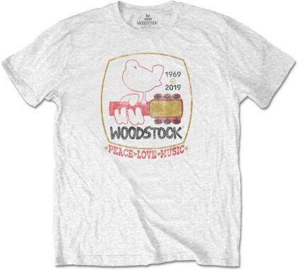 Woodstock Unisex T-Shirt - Peace Love Music