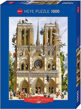 Vive La Notre Dame! - 1000 Teile Puzzle