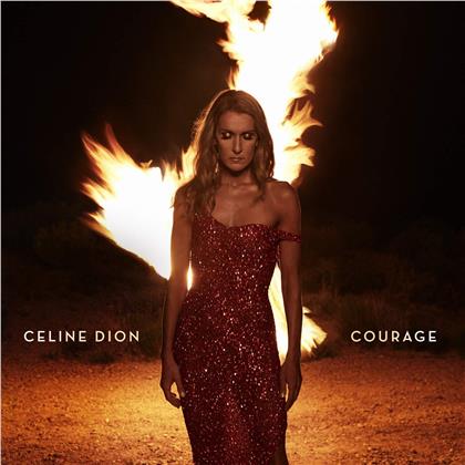 Celine Dion - Courage (Limited, Gatefold, Red Vinyl, 2 LPs)