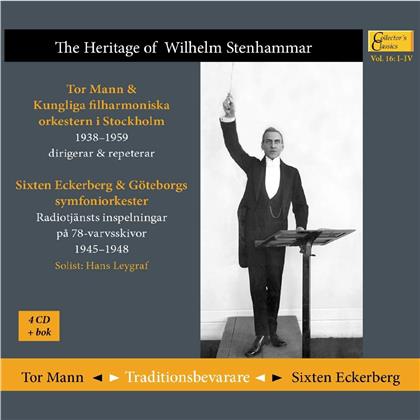 Wilhelm Stenhammar (1871-1927), Tor Mann & Sixten Eckerberg - Heritage Of Wilhelm Stenhammar (4 CDs)