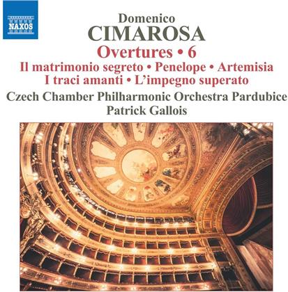 Domenico Cimarosa (1749-1801), Patrick Gallois, Barbora Tomeckova, Jan Karas & Czech Chamber Philharmonic Orchestra - Overtures 6