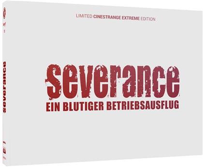 Severance (2006) (Cover Q, Wattiert, Edizione Limitata, Mediabook, Uncut, Blu-ray + DVD)