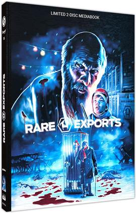Rare Exports - A Christmas Tale (2010) (Cover A, Édition Limitée, Mediabook, Uncut, Blu-ray + DVD)