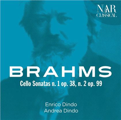 Enrico Dindo, Andrea Dindo & Johannes Brahms (1833-1897) - Cello Sonatas