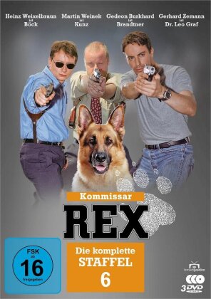 Kommissar Rex - Staffel 6 (3 DVDs)