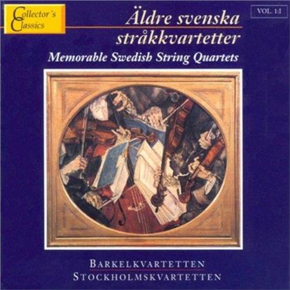 Barkelkvartetten, Stockhomlmkvartetten, Wilhelm Stenhammar (1871-1927), Sven-Erik Bäck (1919-1994), … - Äldre svenska strakkvartetter 1 - Memorable Swedisch String Quartets 1