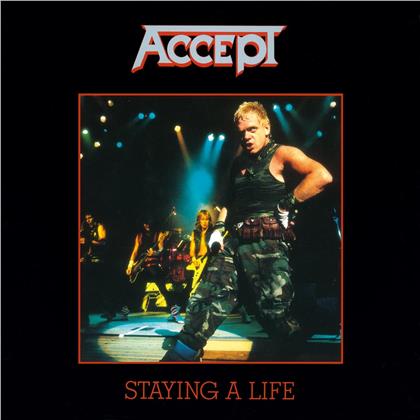 Accept - Staying A Life (Music On Vinyl, 2020 Reissue, Gray Vinyl, LP)