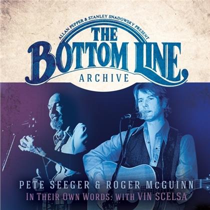 Pete Seeger & Roger McGuinn - The Bottom Line Archive Series: In Their Own Words With Vin Scelsa (2 CD)