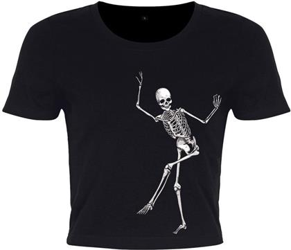 Dancing Skeleton - Crop Top