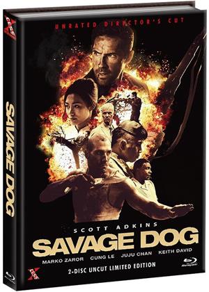 Savage Dog (2017) (Cover A, Unrated Director's Cut, Limited Edition, Mediabook, Uncut, Blu-ray + DVD)