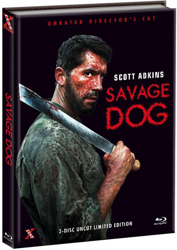 Savage Dog (2017) (Unrated Director's Cut, Cover C, Limited Edition, Mediabook, Uncut, Blu-ray + DVD)