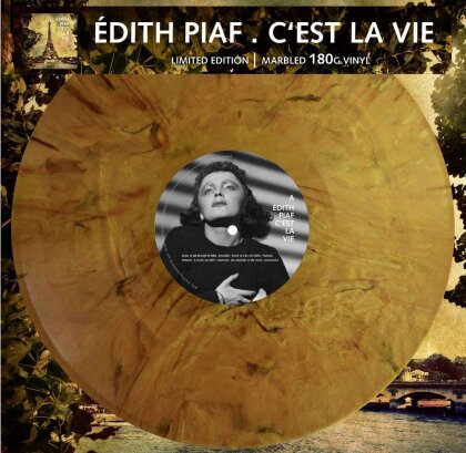 Edith Piaf - C'est La Vie (Marbled Vinyl, LP)