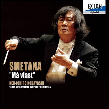 Friedrich Smetana (1824-1884), Ken-Ichiro Kobayashi & Tokyo Metropolitan Symphony Orchestra - Ma Vlast - Mein Vaterland (Japan Edition, Hybrid SACD)