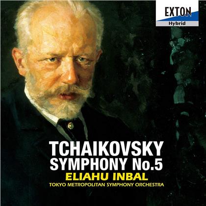 Peter Iljitsch Tschaikowsky (1840-1893), Eliahu Inbal & Tokyo Metropolitan Symphony Orchestra - Symphony No. 5 (Japan Edition, Hybrid SACD)