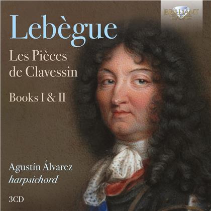 Nicolas-Antoine Lebègue (1631-1702) & Augustin Alvarez - Les Pieces De Clavessin B (3 CDs)