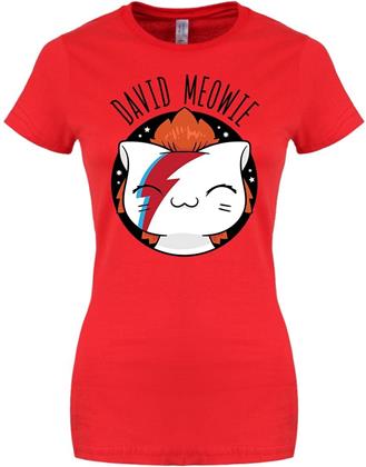 V.I.Pets - David Meowie - Ladies T-Shirt