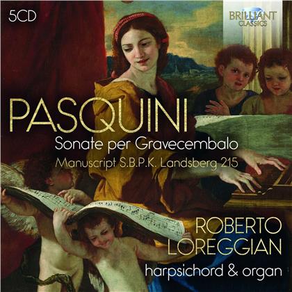 Bernardo Pasquini (1637-1710) & Roberto Loreggian - Sonate Per Gravecembalo (5 CDs)