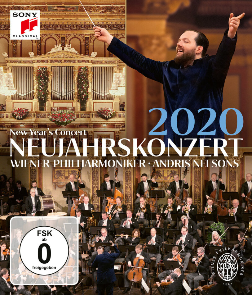 Wiener Philharmoniker & Andris Nelsons - Neujahrskonzert 2020 / New Year's Concert 2020 (Sony Classical)