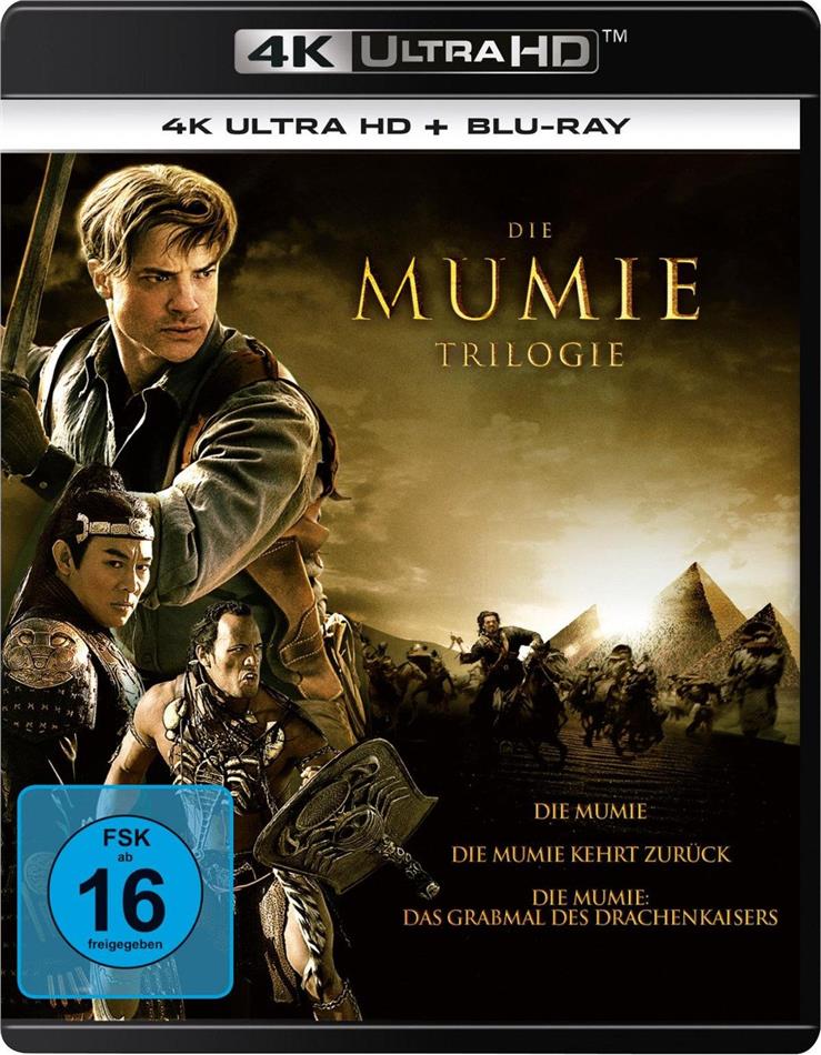 Die Mumie - Trilogie (Neuauflage, 3 4K Ultra HDs + 3 Blu-rays)