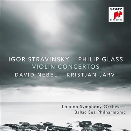 Philip Glass (*1937), Igor Strawinsky (1882-1971), Kristjan Järvi, David Nebel & London Philharmonia - Violinkonzerte