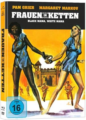Frauen in Ketten - Black Mama, White Mama (1973) (Cover B, Limited Edition, Mediabook, Blu-ray + DVD)