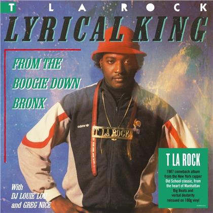 T La Rock - Lyrical King From The Boogie Down Bronx (2020 Reissue, Demon Records, LP)