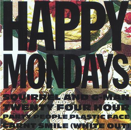 Happy Mondays - Squirrel & G-Man Twenty Four Hour (White Out) (2020 Reissue, London Records, LP)