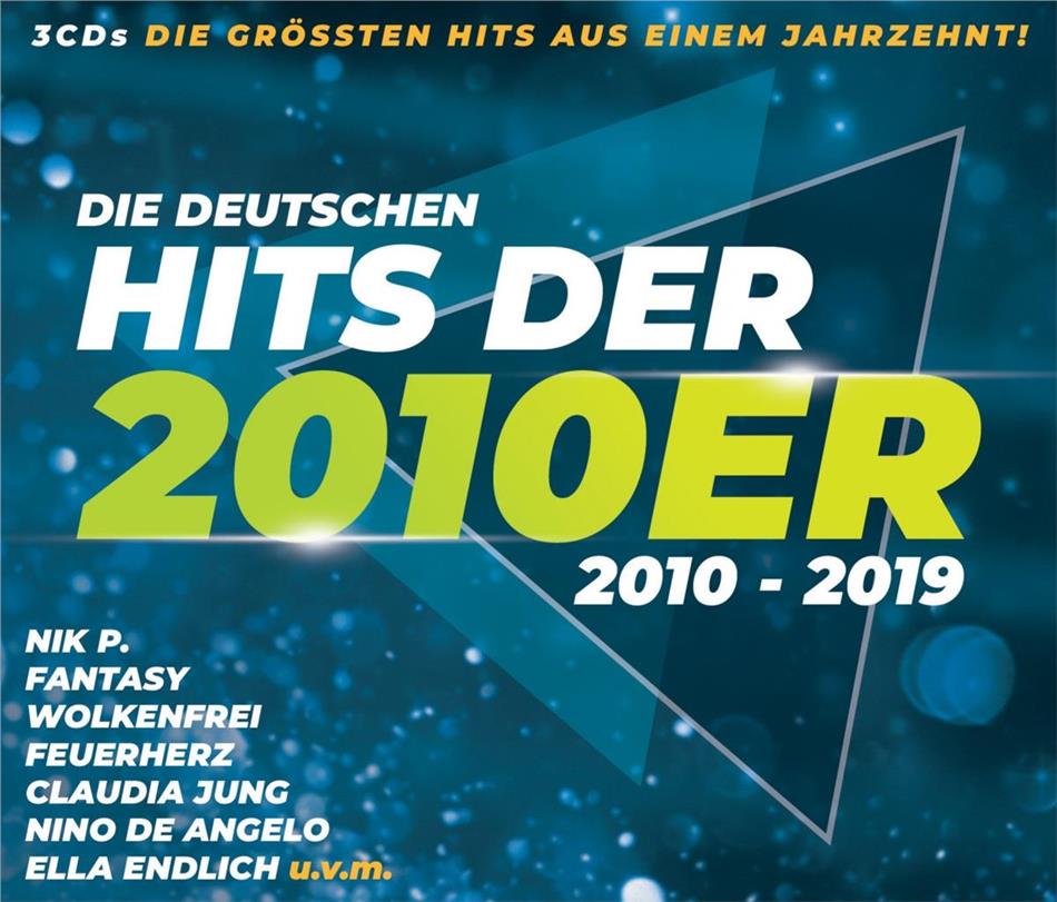 Die Deutschen Hits Der 2010er (3 CDs)