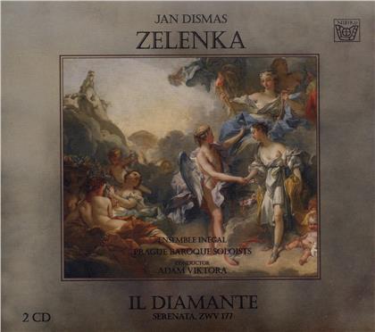 Ensemble Inégal, Prague Baroque Soloists & Jan Dismas Zelenka (1679-1745) - Il Diamante (Serenata ZWV 177) (2 CDs)