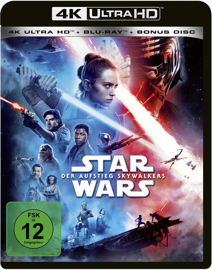 Star Wars - Episode 9 - Der Aufstieg Skywalkers (2019) (4K Ultra HD + 2 Blu-rays)