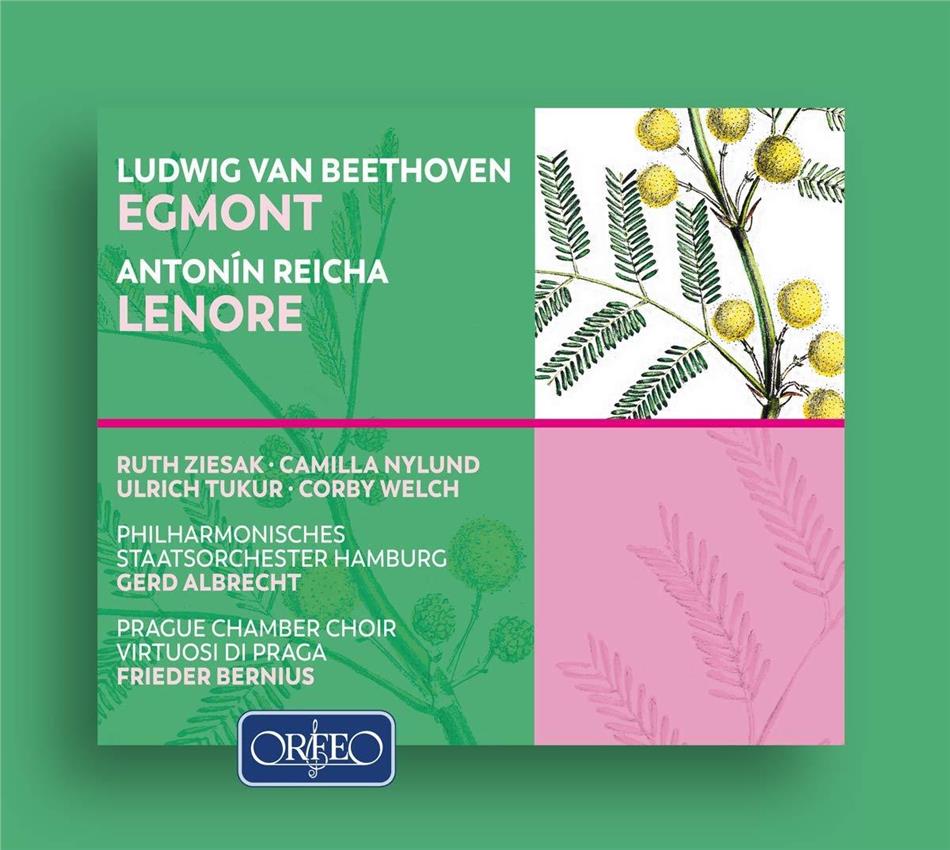 Ludwig van Beethoven (1770-1827), Anton Reicha (1770-1836), Gerd Albrecht, Frieder Bernius, Ulrich Tukur, … - Egmont / Lenore