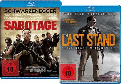 Sabotage (2014) / The Last Stand (2013) (Limited Edition, 2 Blu-rays)