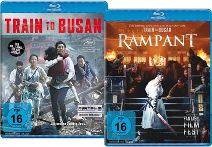 Train to Busan (2015) / Rampant (2018) (Limited Edition, 2 Blu-rays)