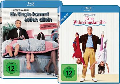 Eine Wahnsinnsfamilie / Ein Single kommt selten allein (Bundle, Limited Edition, 2 Blu-rays)