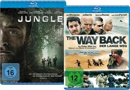 Jungle (2017) / The Way Back (2010) (Limited Edition, 2 Blu-rays)