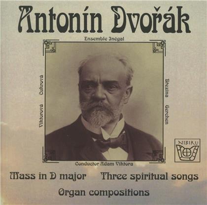 Antonin Dvorák (1841-1904), Adam Viktora, Gabriela Viktorova, Adam Viktora & Ensemble Inégal - The "Luzany" Mass in D major, Three Spiritual Songs - Organ Composition