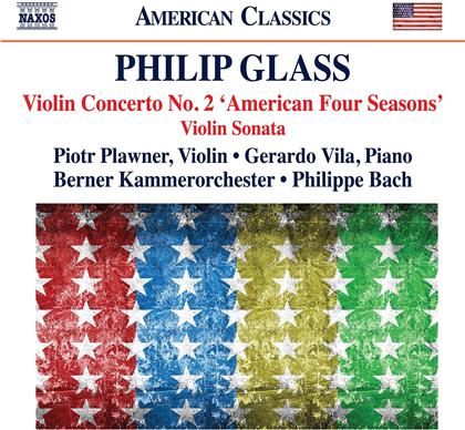 Philip Glass (*1937), Philippe Bach, Piotr Plawner, Gerardo Vila & Berner Kammerorchester - Violin Concerto 2, Vioin Sonata