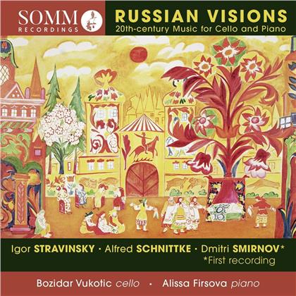 Igor Strawinsky (1882-1971), Alfred Schnittke (1934-1998), Dmitri Smirnoff, Dmitri Smirnoff, Bozidar Vukotic, … - Russian Visions